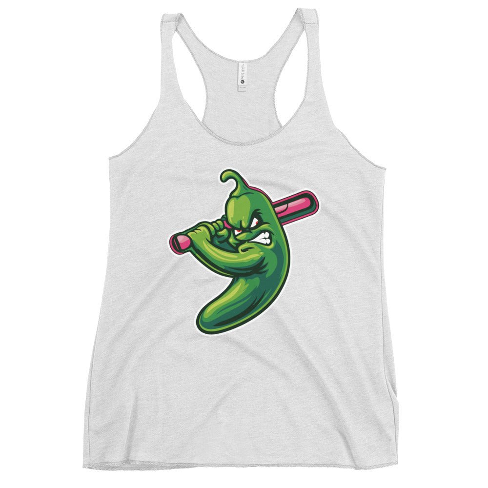 Performance | Thin Racerback Tank Top | Jalapenos Baseball