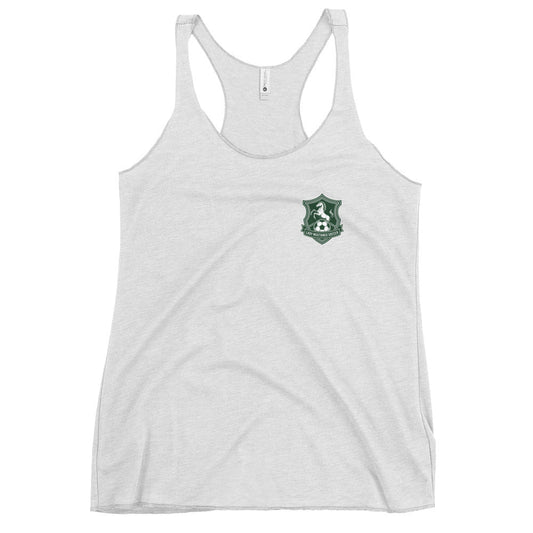 Performance | Thin Racerback Tank Top | JFK Memorial Lady Mustang Soccer | Pocket Logo