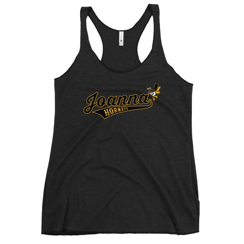 Performance | Thin Racerback Tank Top | Joanna Hornets | Script Logo