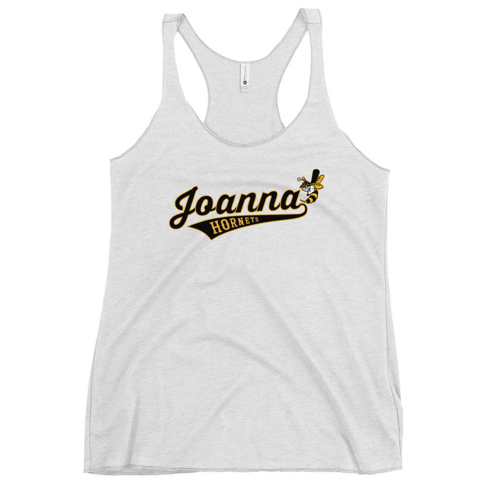 Performance | Thin Racerback Tank Top | Joanna Hornets | Script Logo