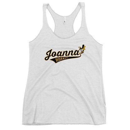 Performance | Thin Racerback Tank Top | Joanna Hornets | Script Logo