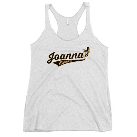 Performance | Thin Racerback Tank Top | Joanna Hornets | Script Logo