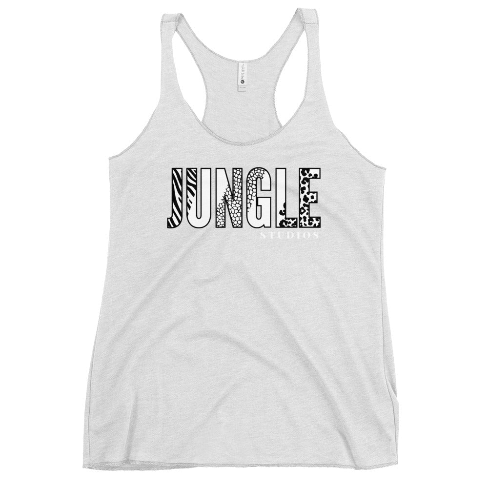 Performance | Thin Racerback Tank Top | Jungle Studios | Crest Logo