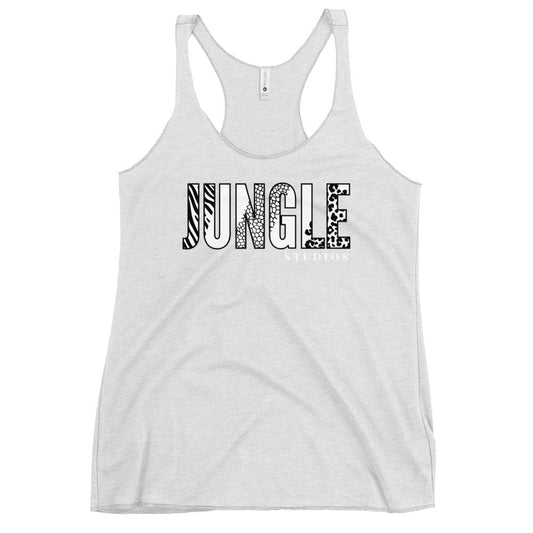 Performance | Thin Racerback Tank Top | Jungle Studios | Crest Logo