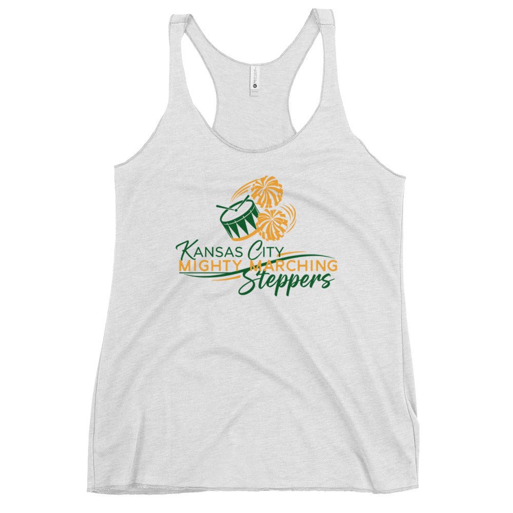 Performance | Thin Racerback Tank Top | KC Mighty Marching Steppers | Script Logo