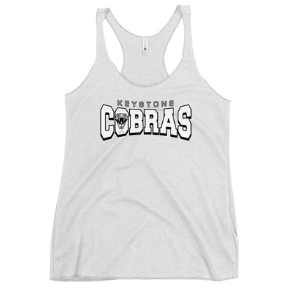 Performance | Thin Racerback Tank Top | Keystone Cobras | Snake Mark Logo