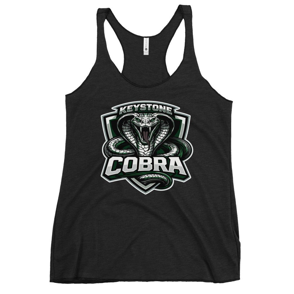 Performance | Thin Racerback Tank Top | Keystone Cobras | Venom Guard Logo