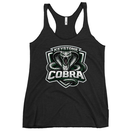 Performance | Thin Racerback Tank Top | Keystone Cobras | Venom Guard Logo