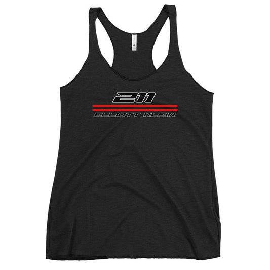 Performance | Thin Racerback Tank Top | Klein Motorsports | 211 Bars Logo
