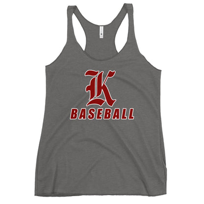 Performance | Thin Racerback Tank Top | Kofa Baseball Booster Club | Vanguard Logo