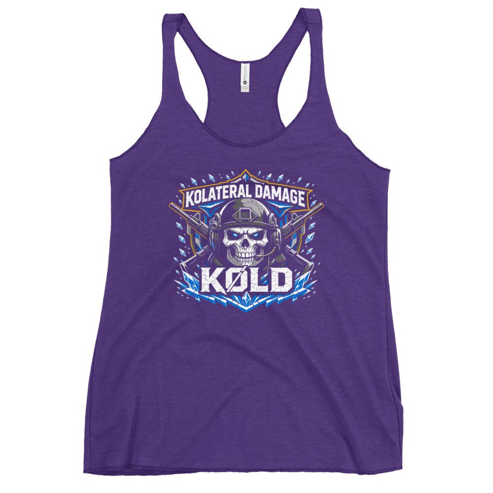 Performance | Thin Racerback Tank Top | Kolateral Damage E-Sports | Emblem Logo