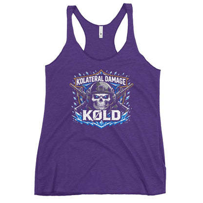 Performance | Thin Racerback Tank Top | Kolateral Damage E-Sports | Emblem Logo