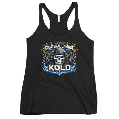 Performance | Thin Racerback Tank Top | Kolateral Damage E-Sports | Emblem Logo