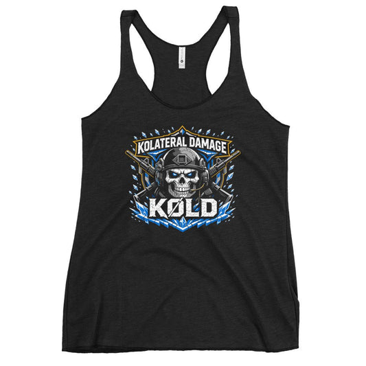 Performance | Thin Racerback Tank Top | Kolateral Damage E-Sports | Emblem Logo