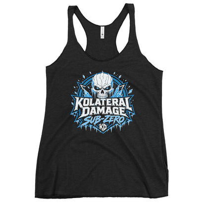 Performance | Thin Racerback Tank Top | Kolateral Damage E-Sports | Shield Logo