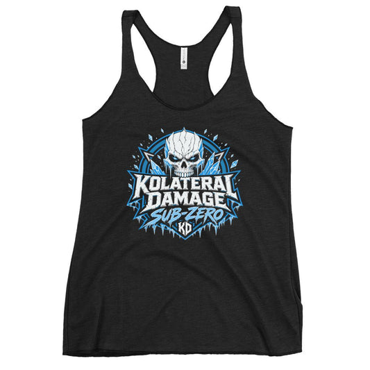 Performance | Thin Racerback Tank Top | Kolateral Damage E-Sports | Shield Logo