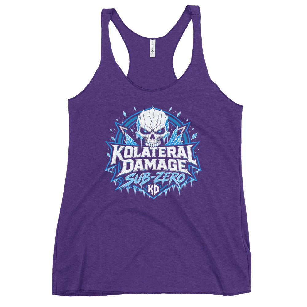 Performance | Thin Racerback Tank Top | Kolateral Damage E-Sports | Shield Logo