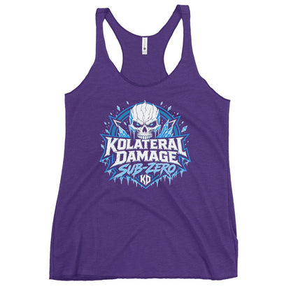 Performance | Thin Racerback Tank Top | Kolateral Damage E-Sports | Shield Logo