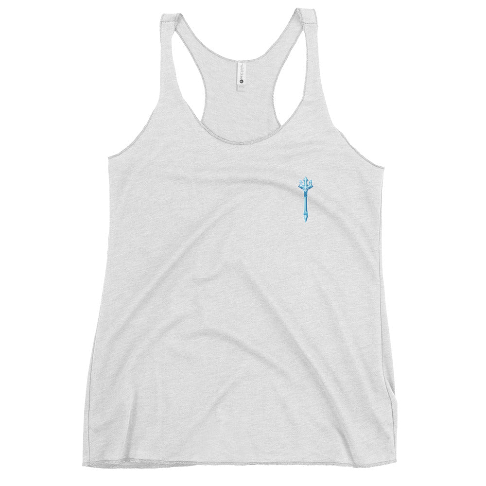 Performance | Thin Racerback Tank Top | Kraken Fastpitch | Trident Logo