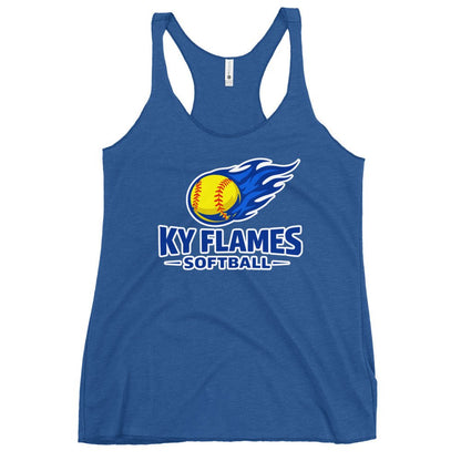 Performance | Thin Racerback Tank Top | KY Flames | Mark Logo