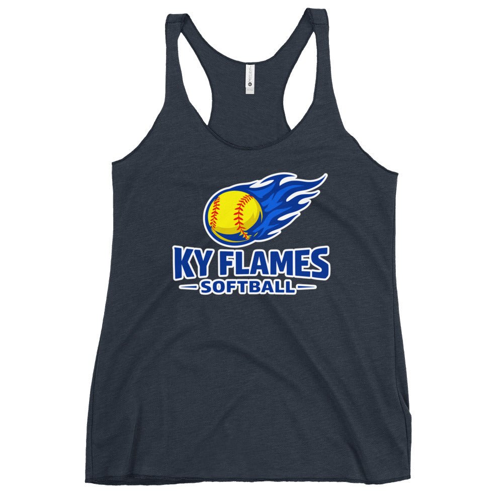 Performance | Thin Racerback Tank Top | KY Flames | Mark Logo