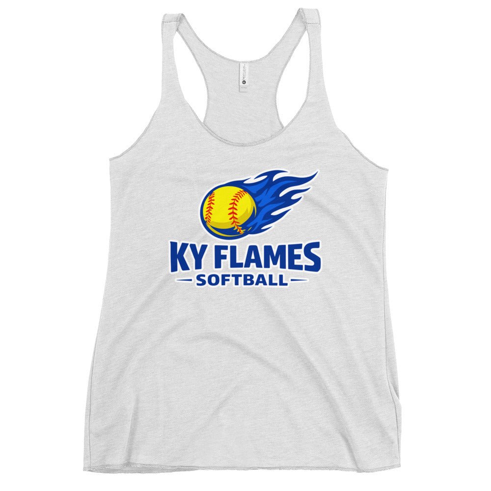 Performance | Thin Racerback Tank Top | KY Flames | Mark Logo