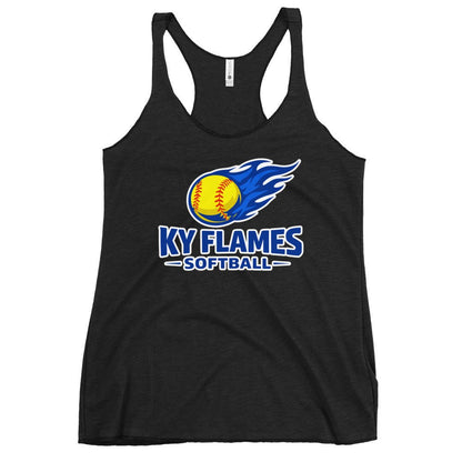 Performance | Thin Racerback Tank Top | KY Flames | Mark Logo