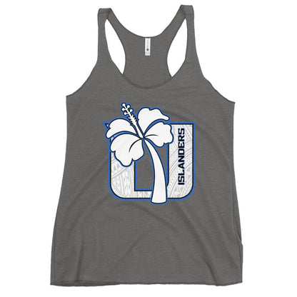 Performance | Thin Racerback Tank Top | Lady Islanders | Crest Logo