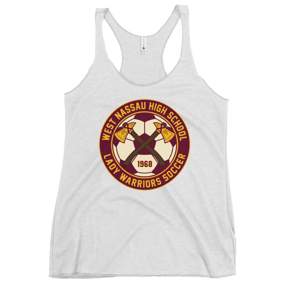 Performance | Thin Racerback Tank Top | Lady Warrior Soccer Booster Club | Lady Warriors Logo