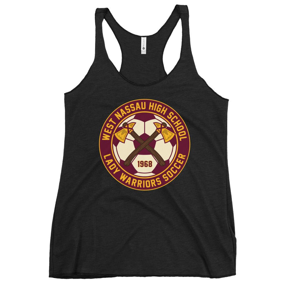 Performance | Thin Racerback Tank Top | Lady Warrior Soccer Booster Club | Lady Warriors Logo