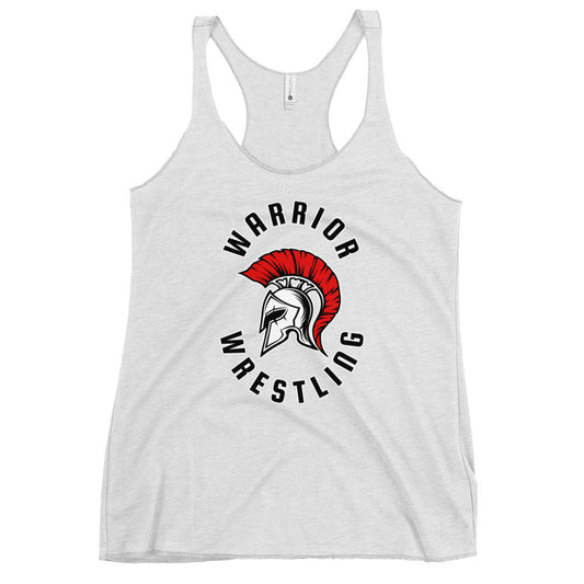 Performance | Thin Racerback Tank Top | Lafayette Warrior Youth Wrestling | Crest Logo
