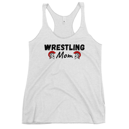 Performance | Thin Racerback Tank Top | Lafayette Warrior Youth Wrestling | Mom Emblem Logo