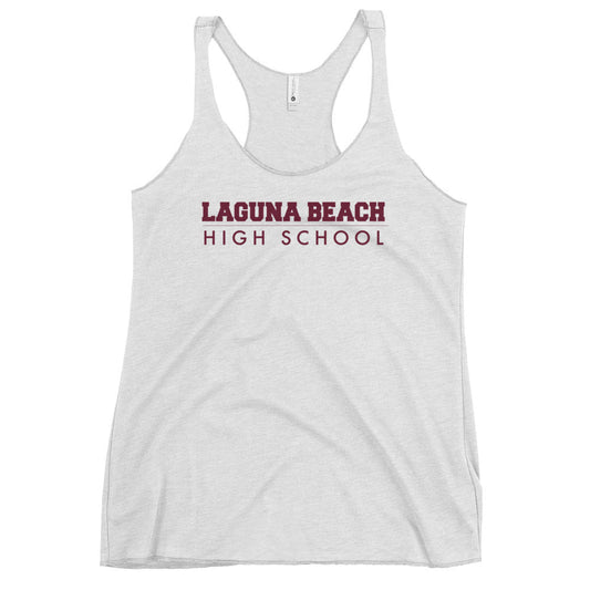 Performance | Thin Racerback Tank Top | Laguna Beach High School Wrestling | Alt Logo