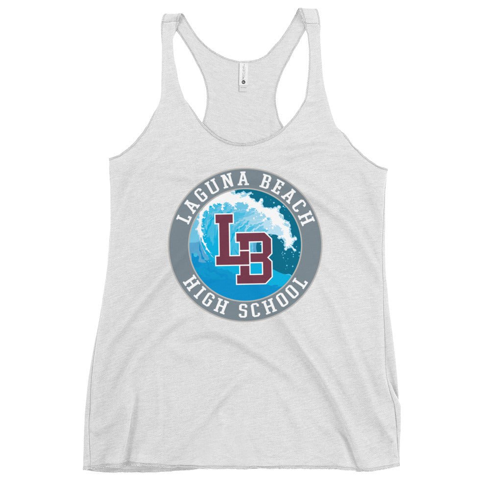 Performance | Thin Racerback Tank Top | Laguna Beach High School Wrestling | Wave Logo