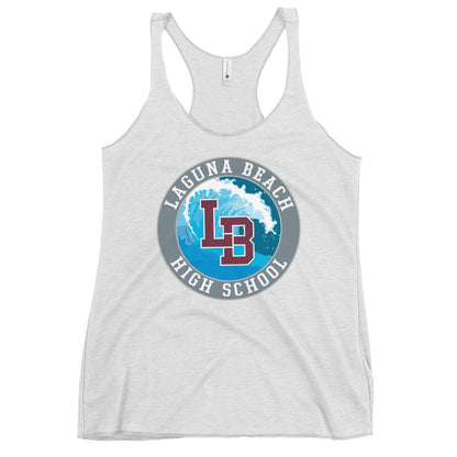 Performance | Thin Racerback Tank Top | Laguna Beach High School Wrestling | Wave Logo