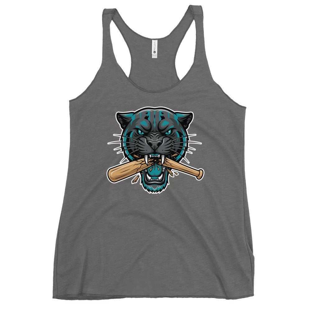 Performance | Thin Racerback Tank Top | Lake-Erie Panthers | Crest Logo