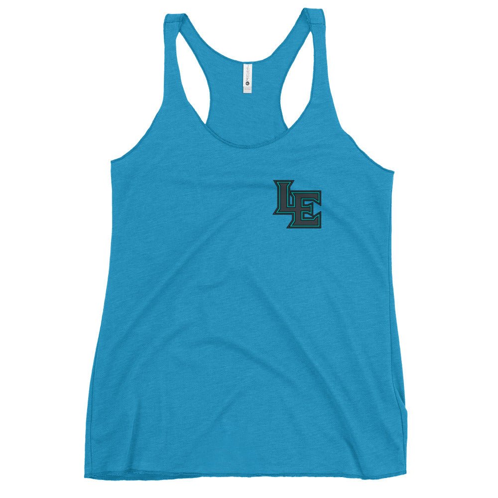 Performance | Thin Racerback Tank Top | Lake-Erie Panthers | Lettermark Logo