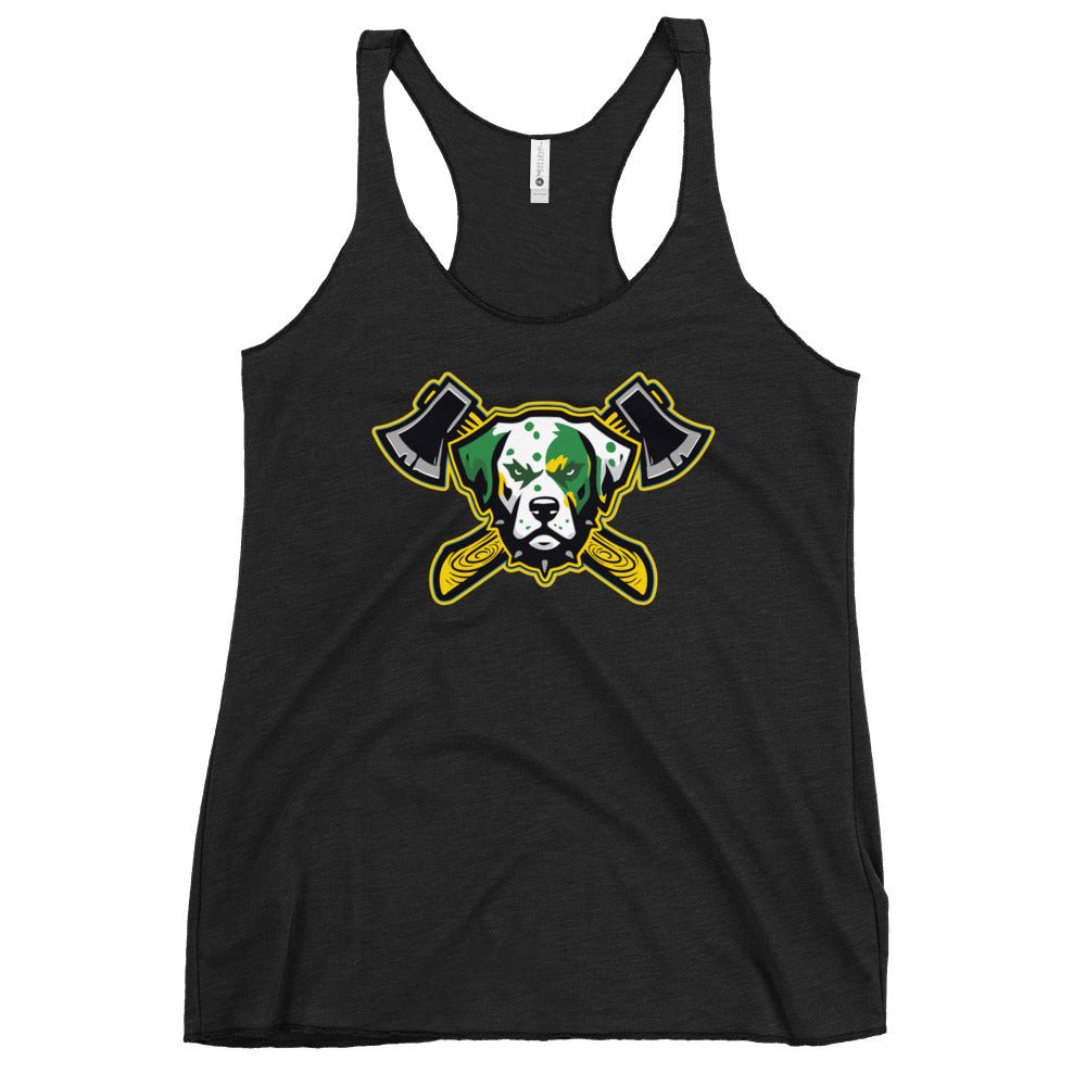 Performance | Thin Racerback Tank Top | Lake Erie Power Pines | Axe Logo