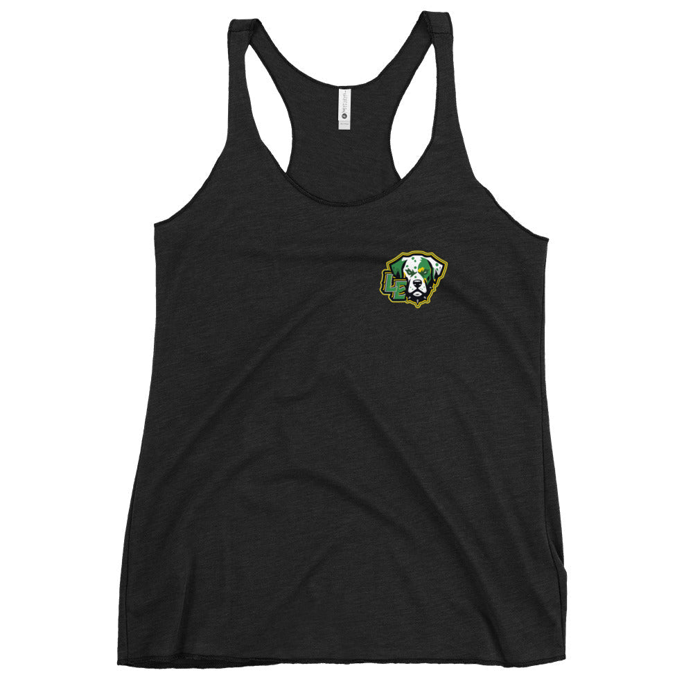 Performance | Thin Racerback Tank Top | Lake Erie Power Pines | LE Mascot Logo