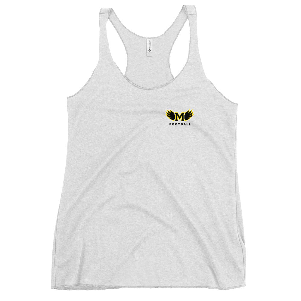 Performance | Thin Racerback Tank Top | Lake Minneola Hawks Football | Alt Logo