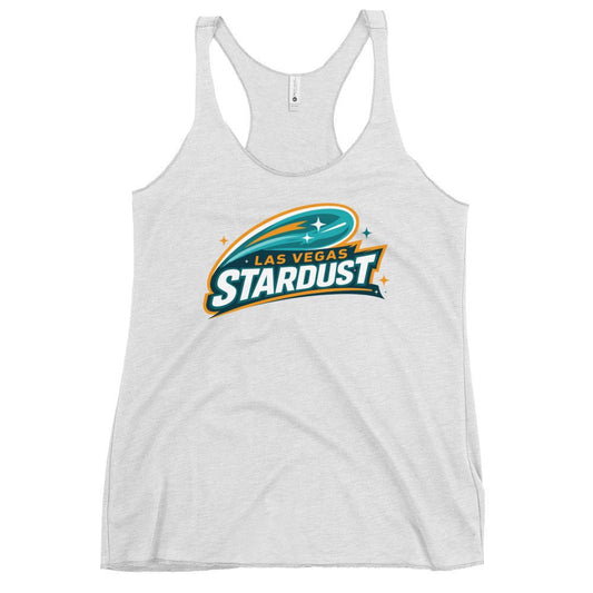 Performance | Thin Racerback Tank Top | Las Vegas Stardust | Galactic Glide Logo