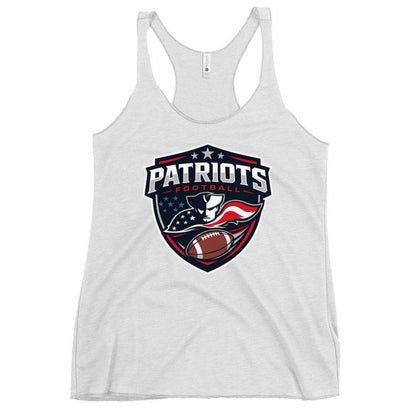 Performance | Thin Racerback Tank Top | LFMS Athletics | Patriots Football Logo