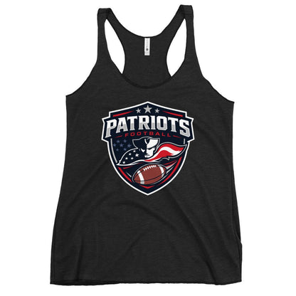 Performance | Thin Racerback Tank Top | LFMS Athletics | Patriots Football Logo