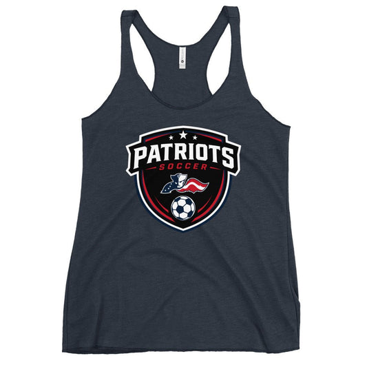 Performance | Thin Racerback Tank Top | LFMS Athletics | Patriots Soccer Logo
