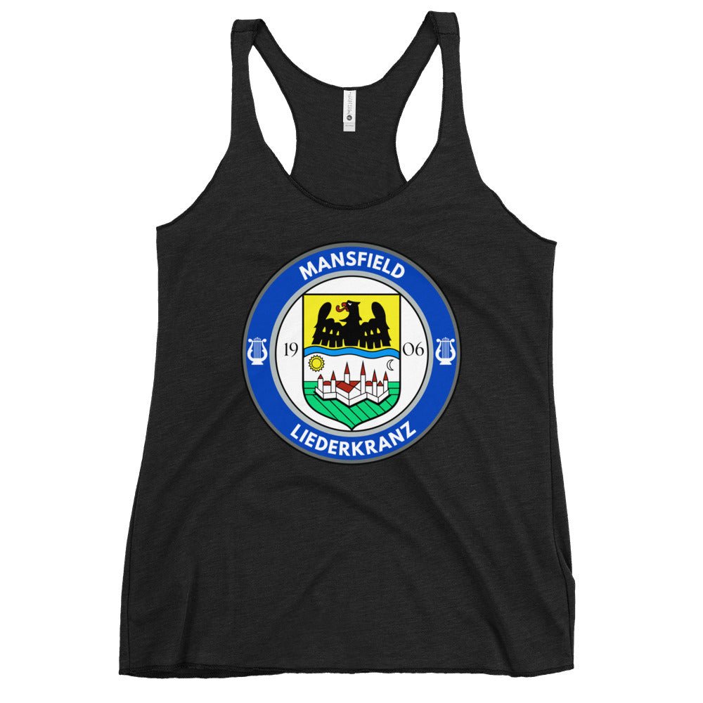 Performance | Thin Racerback Tank Top | Liederkranz Soccer Club | Badge Logo