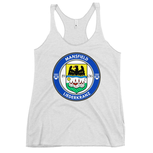 Performance | Thin Racerback Tank Top | Liederkranz Soccer Club | Badge Logo