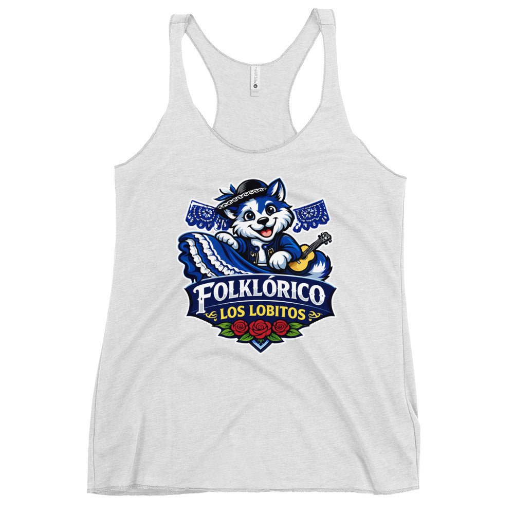Performance | Thin Racerback Tank Top | Los Lobitos | Los Lobitos Logo