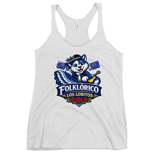 Performance | Thin Racerback Tank Top | Los Lobitos | Los Lobitos Logo
