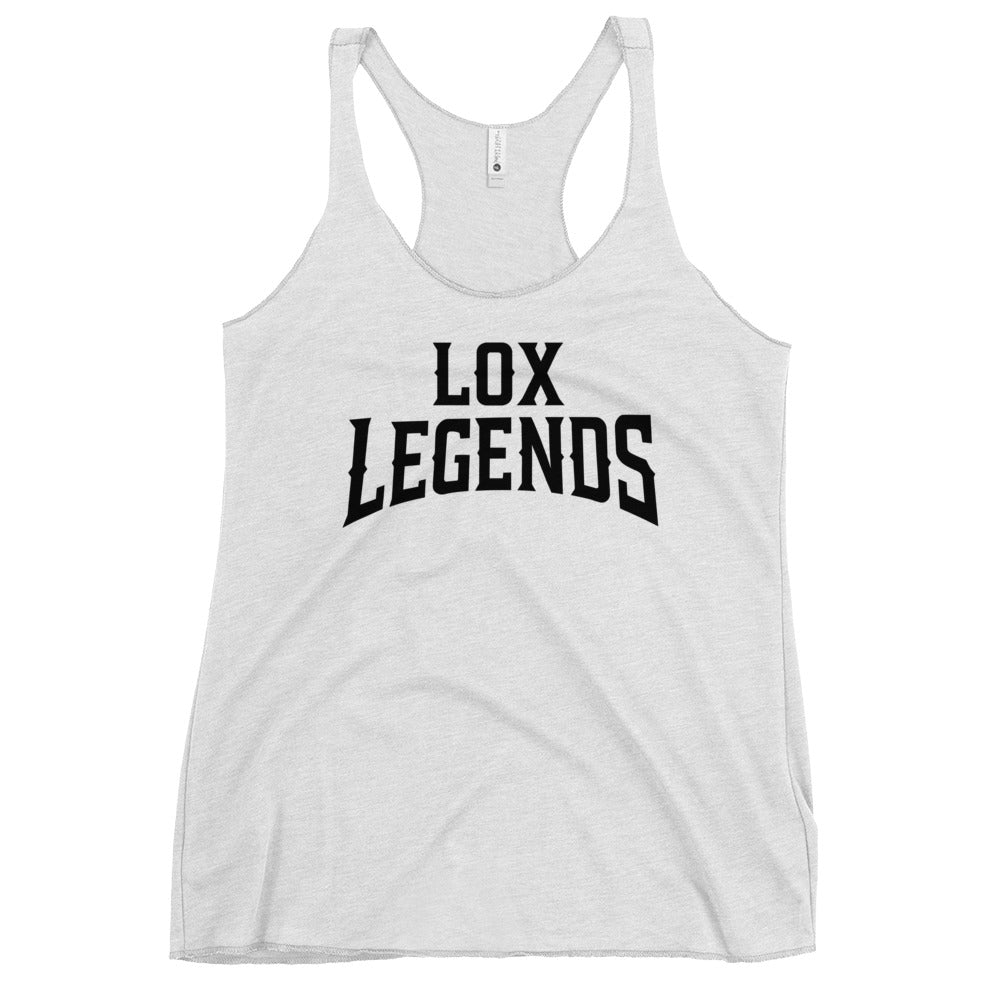 Performance | Thin Racerback Tank Top | Lox Legends | Script Logo