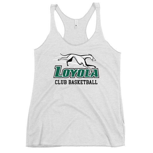 Performance | Thin Racerback Tank Top | Loyola MD Club Basketball | Alt Logo